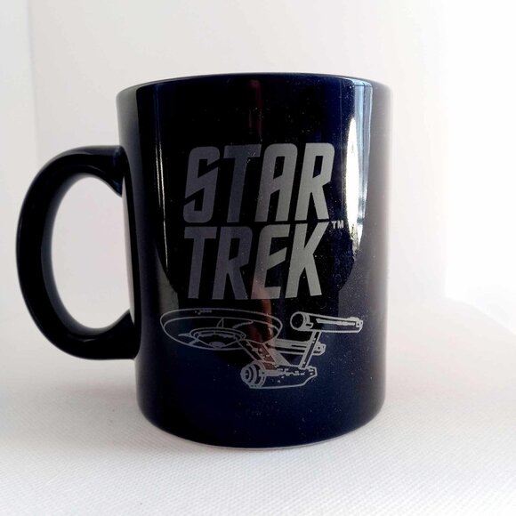 Star Trek Original Series Ceramic Mug 11oz Enterprise Starship - Picture 1 of 4